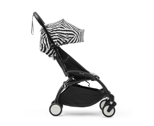 Прогулянкова коляска Stokke YOYO³ з 6 місяців Zebra (шасі Black)