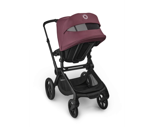 Універсальна коляска 2в1 Bugaboo FOX 5 RENEW - black/heritage black dark cherry