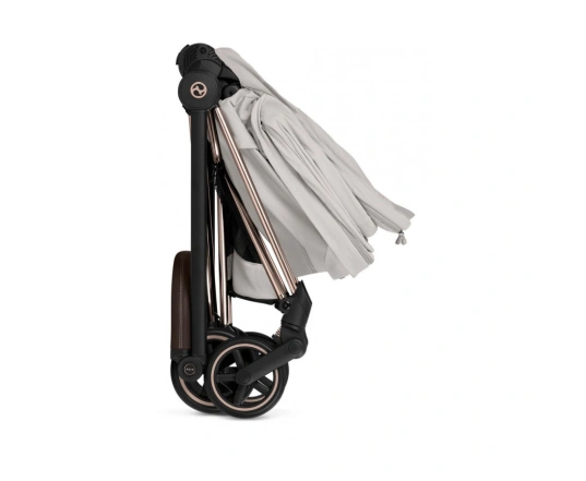 Коляска 2 в 1 Cybex MIOS Style Collection 5.0 - city grey (шасі Chrome)