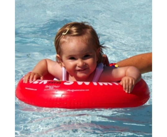 Круг надувной SWIMTRAINER Classic красный (3 мес- 4 лет)