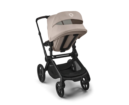 Универсальная коляска 2в1 Bugaboo FOX 5 RENEW - black/desert taupe melange-desert taupe melange