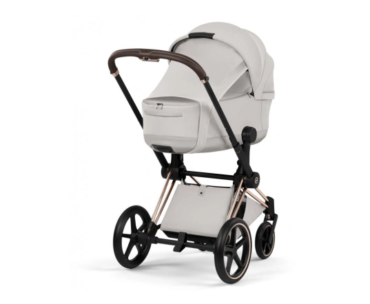 Коляска Cybex PRIAM Style Collection 5.0 - city grey (шасі Rosegold)