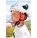 Шолом Crazy Safety Тигр Помаранчевий (з ліхтарем)