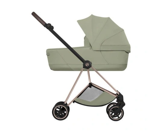 Коляска 2 в 1 Cybex MIOS Style Collection 5.0 - sage green (шасі Rose Gold)