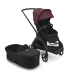 Універсальна коляска 2в1 Bugaboo DRAGONFLY - black/midnight black dark cherry