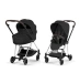 Коляска 2 в 1 Cybex MIOS Style Collection 5.0 - sepia black (шасі Chrome)