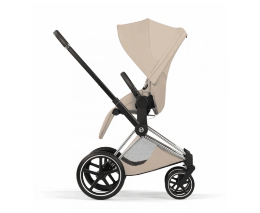 Коляска Cybex PRIAM Style Collection 5.0 - cozy beige (шасі Chrome Brown)