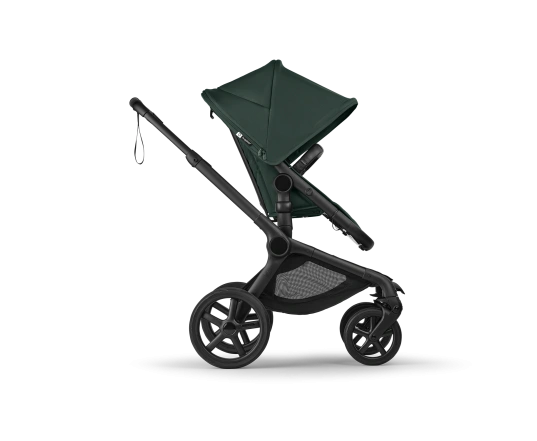 Универсальная коляска 2в1 Bugaboo FOX 5 RENEW - black/fern green-fern green