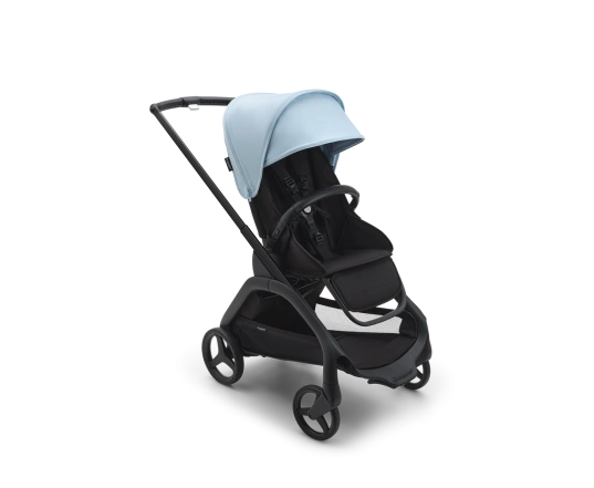 Прогулочная коляска Bugaboo DRAGONFLY - black/midnight black skyline blue