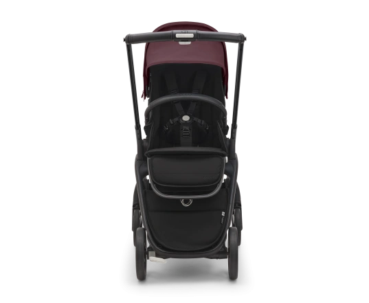 Універсальна коляска 2в1 Bugaboo DRAGONFLY - black/midnight black dark cherry