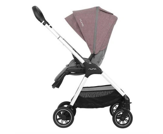 Прогулочная коляска Nuna Triv Cherry (Серая с розовым)