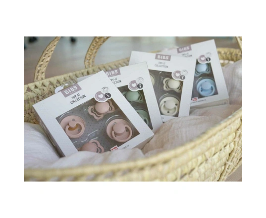 Соска пустушка BIBS Try-it collection Blush