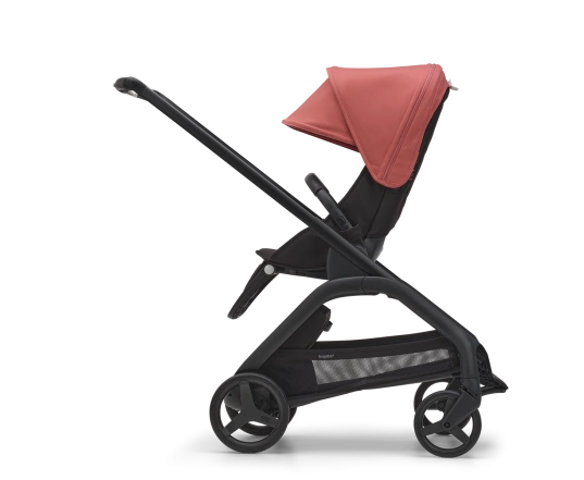 Універсальна коляска 2в1 Bugaboo Dragonfly Sunrise red/Midnight black-Midnight black 