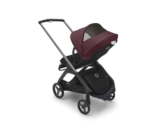 Прогулочная коляска Bugaboo DRAGONFLY - grafite/midnight black dark cherry