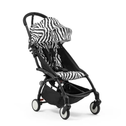 Прогулочная коляска Stokke YOYO³ с 6 месяцев Zebra (шасси Black) - изображение