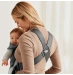 Рюкзак-кенгуру Bebé Mini BabyBjörn (тканина 3Д трикотаж) - Cірий