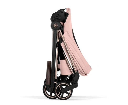 Коляска 2 в 1 Cybex MIOS Style Collection 5.0 - peach pink (шасі Rosegold)