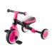 Велосипед дитячий GLOBBER серії LEARNING TRIKE 2в1 - Фуксія