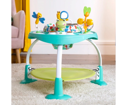 Центр-прыгунец 2 в 1 игровой развивающий Bright Starts BounceBounceBaby