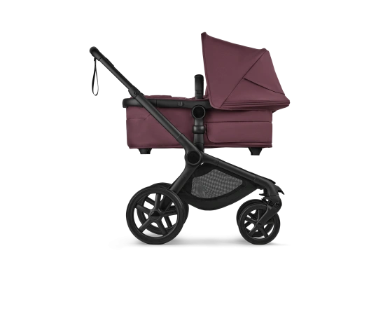 Универсальная коляска 2в1 Bugaboo FOX 5 RENEW - black/dark cherry-dark cherry