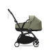 Универсальная коляска 2 в 1 с люлькой newborn shell Stokke YOYO³ Olive (шасси Black)