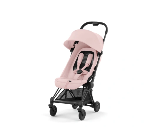 Прогулянкова коляска Cybex COYA - matt black/peach pink