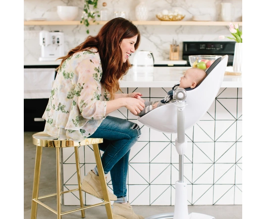 Стульчик для кормления BLOOM Fresco White ( без вкладыша)