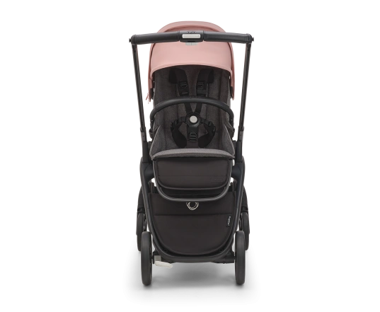 Прогулочная коляска Bugaboo DRAGONFLY - graphite/grey melange morning pink