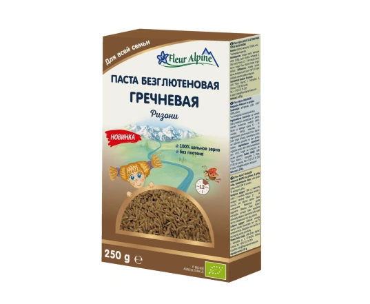 Паста безглютенова Fleur Alpine  рисичанінки гре