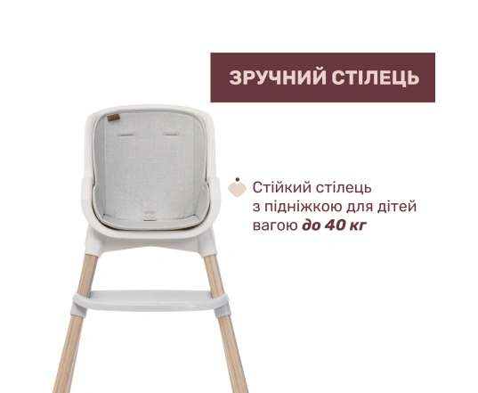 Стільчик для годування Chicco POLLY ZEST PLUS, кол. 80