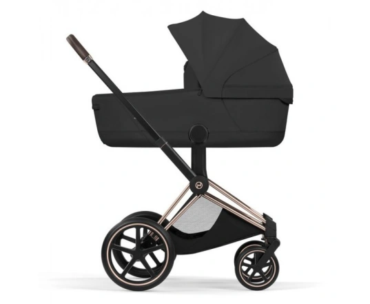 Коляска Cybex PRIAM Style Collection 5.0 - sepia black (шасі Rosegold)