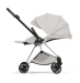 Коляска 2 в 1 Cybex MIOS Style Collection 5.0 - city grey (шасі Chrome)