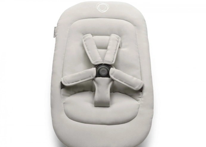 Купить Шезлонг Bugaboo Giraffe Newborn Rocker - TORNADO GREY с доставкой по Украине | KIDSLINE-45 - изображение