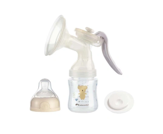 Молокоотсос ручной Bebe Confort PHYSIO AIR PP, 150 мл - sand
