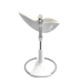 Стульчик для кормления Bloom Fresco White в комплекте с вкладышами из экокожи - Coconut white