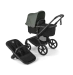 Универсальная коляска 2в1 Bugaboo FOX 5 RENEW - black/heritage black forest green