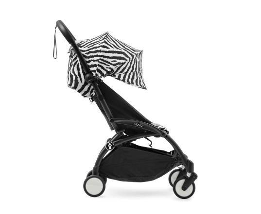Прогулянкова коляска Stokke YOYO³ з 6 місяців Zebra (шасі Black)