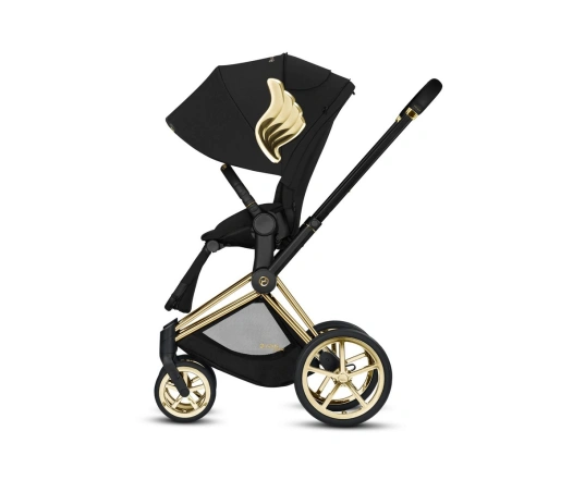 Универсальная коляска 2в1 Cybex Priam by Jeremy Scott Wings Black