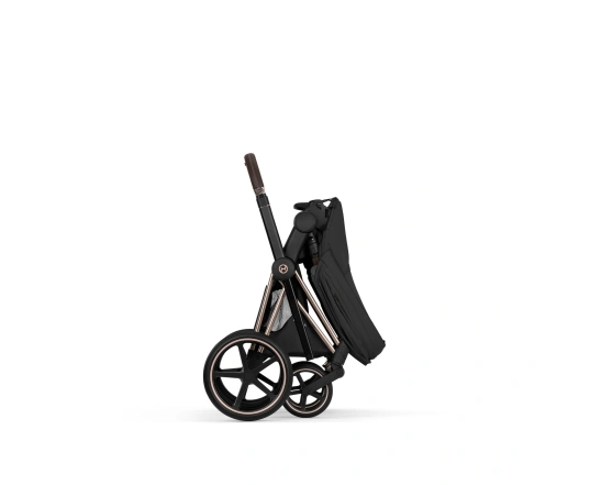 Коляска Cybex PRIAM Style Collection 5.0 - sepia black (шасі Rosegold)