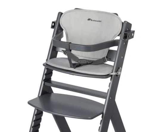 Стульчик для кормления с вкладышем Bebe Confort TIMBA - mineral graphite