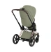 Прогулянкова коляска Cybex PRIAM Style Collection 5.0 - sage green (шасі Rose Gold)