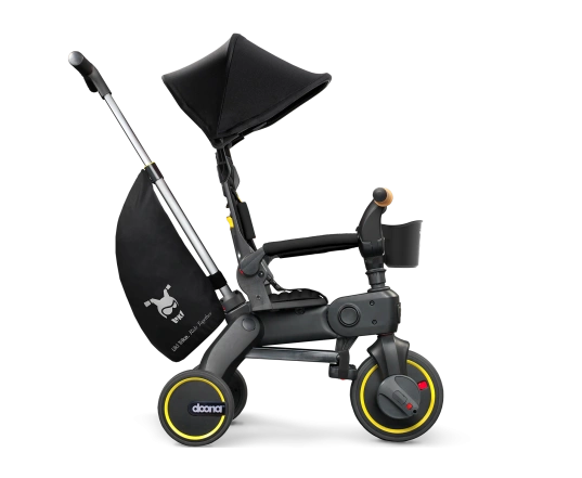 Складной трехколесный велосипед Doona Liki Trike S5 Nitro black