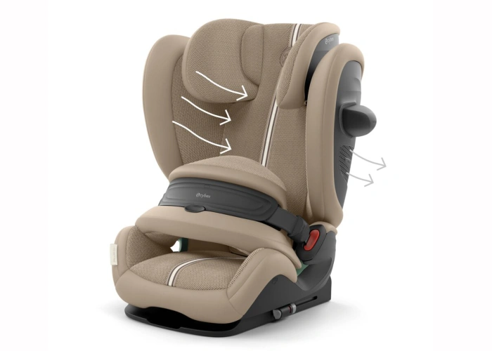 Cybex Pallas G2 вентиляция и наклон