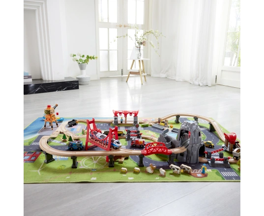 Килим Залізна дорога Play Rug Hape