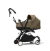 Универсальная коляска 2 в 1 с люлькой newborn shell Stokke YOYO³  Toffee (шасси White)