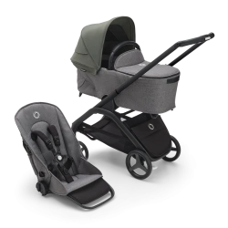Универсальная коляска 2в1 Bugaboo DRAGONFLY - grafite/midnight black forest green - изображение