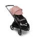 Универсальная коляска 2в1 Bugaboo DRAGONFLY - grafite/grey melange morning pink