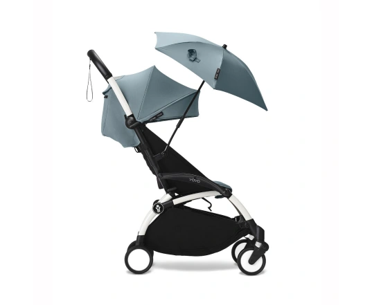 Прогулянкова коляска Stokke YOYO³ з 6 місяців Aqua (шасі White)