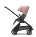 Универсальная коляска 2в1 Bugaboo DRAGONFLY - grafite/midnight black morning pink