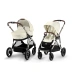 Универсальная коляска 2 в 1 Cybex GAZELLE S - TPE Seashell Beige